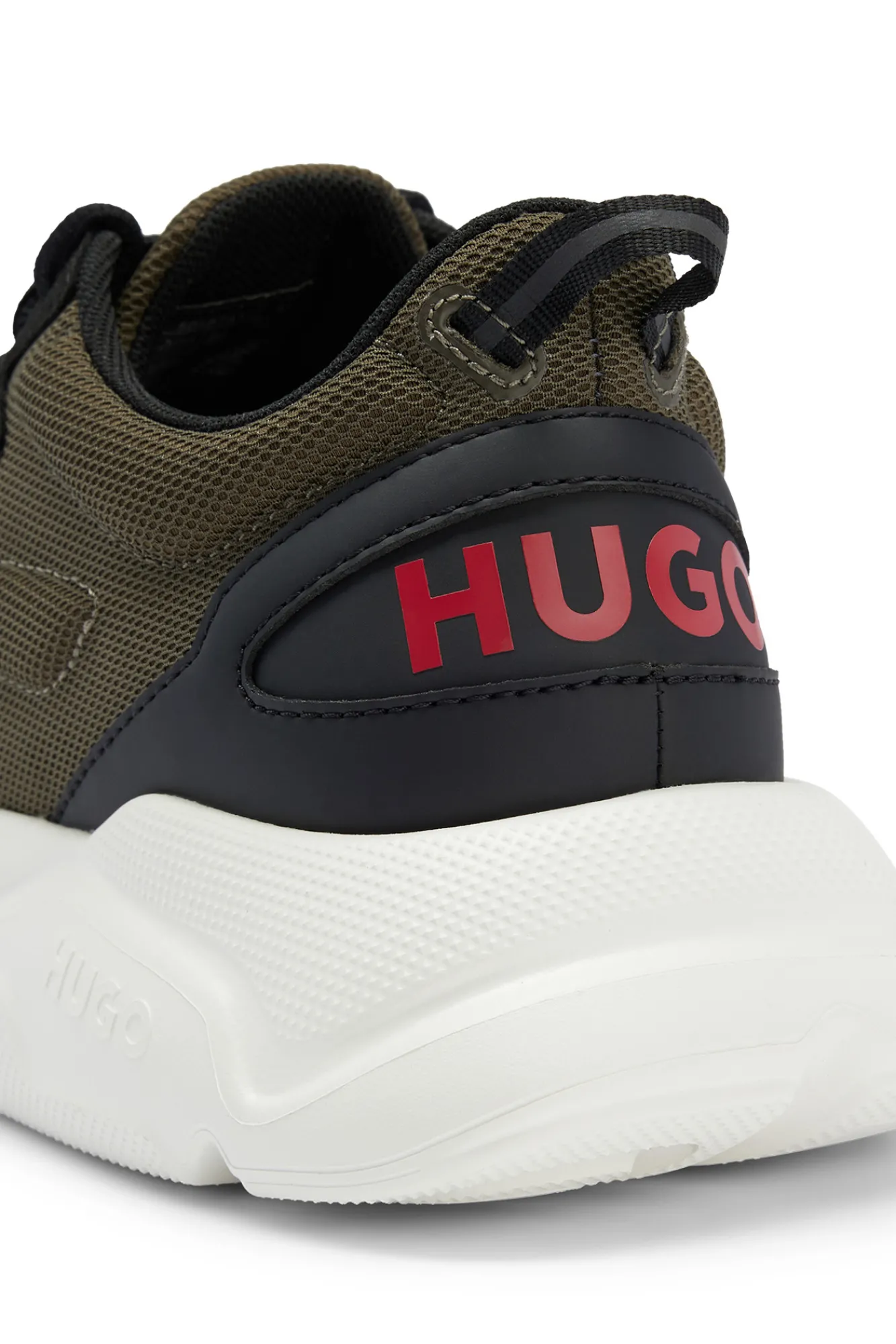 HUGO Zapatilla Running Verde Discount