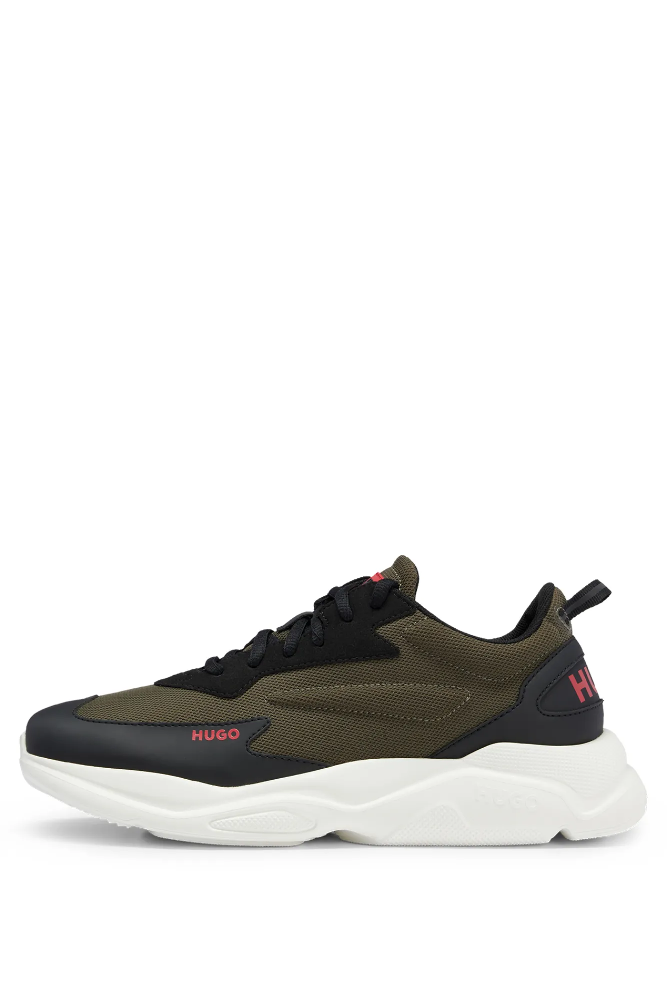 HUGO Zapatilla Running Verde Discount