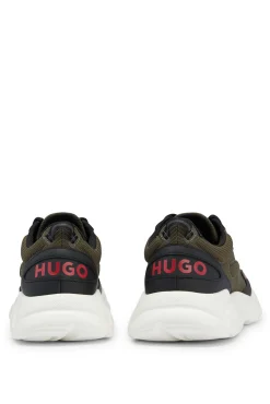 HUGO Zapatilla Running Verde Discount
