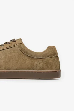 Cortefiel Zapatilla Tipo Basket Piel Kaki Best