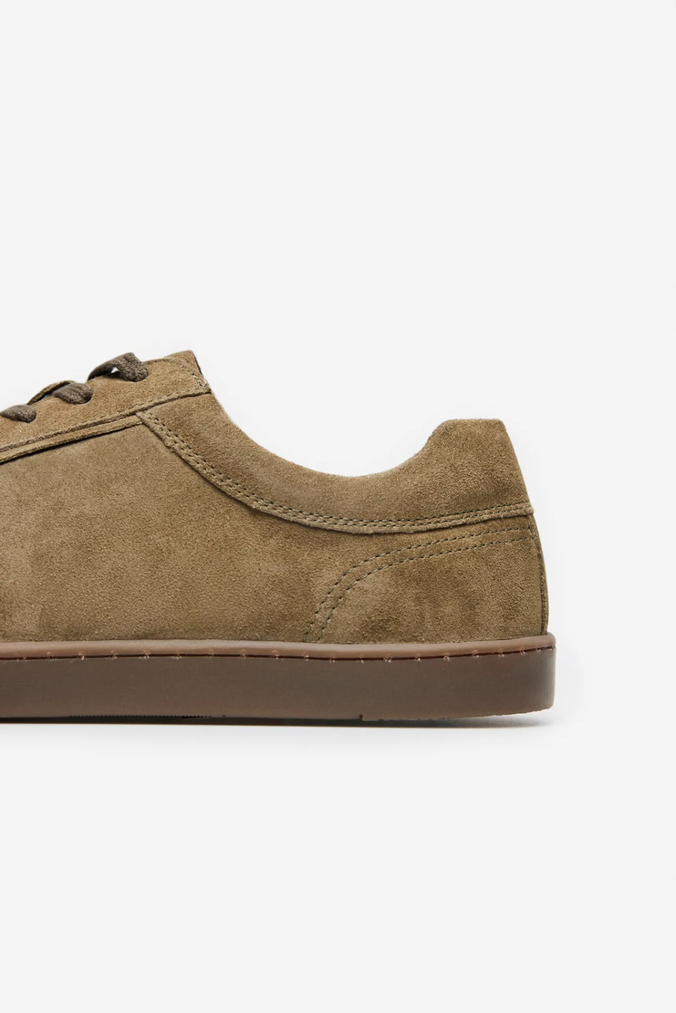 Cortefiel Zapatilla Tipo Basket Piel Kaki Best