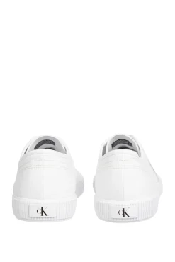 Calvin Klein Zapatilla Vulcano Ck Hombre Color Blanco New
