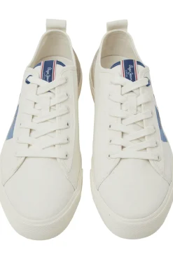 Pepe Jeans Zapatillas Basicas Lona. Blanco Best