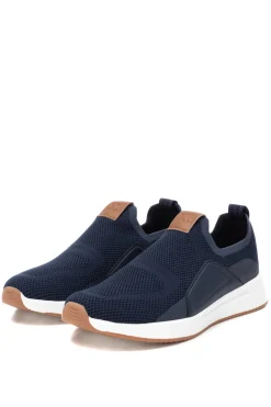 Xti Zapatillas Combinada Tel Navy Hot