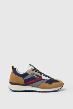 Pepe Jeans Zapatillas Contraste. Tostado Clearance