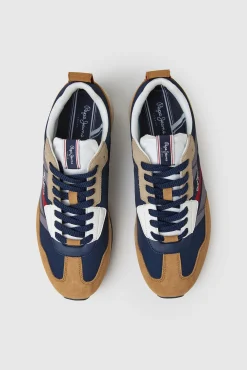 Pepe Jeans Zapatillas Contraste. Tostado Clearance