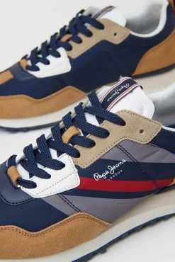 Pepe Jeans Zapatillas Contraste. Tostado Clearance