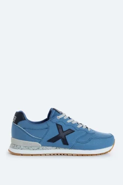Munich Zapatillas Dash Canvas Azul Medio Outlet