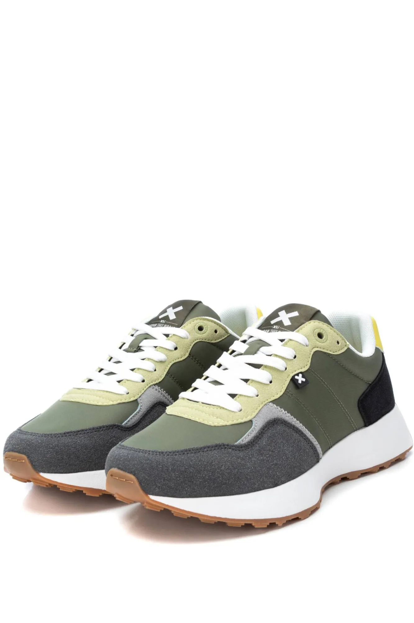 Xti Zapatillas Hombre Kaki Oscuro Best