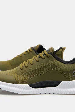 Champion Zapatillas Low Cut Rush Kaki Claro New