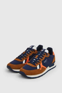 Pepe Jeans Zapatillas Retro Bitt Marron Claro