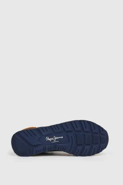 Pepe Jeans Zapatillas Retro Bitt Marron Claro