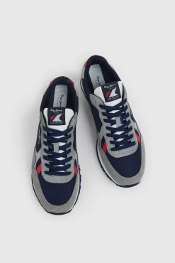 Pepe Jeans Zapatillas Retro Bitt Gris Medio Hot