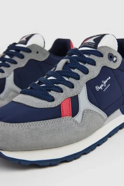 Pepe Jeans Zapatillas Retro Bitt Gris Medio Hot