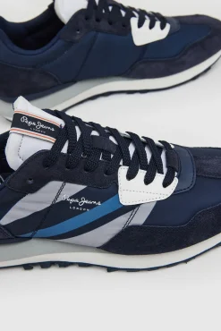 Pepe Jeans Zapatillas Retro Foster Navy Clearance