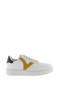 Victoria Zapatillas Retro Polipiel Contraste Dorado Online