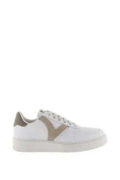 Victoria Zapatillas Retro Polipiel Contraste Tostado Clearance