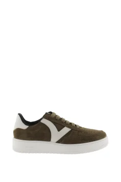 Victoria Zapatillas Retro Serraje Kaki Oscuro Sale