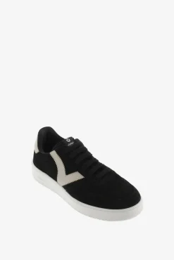 Victoria Zapatillas Retro Serraje Negro Online