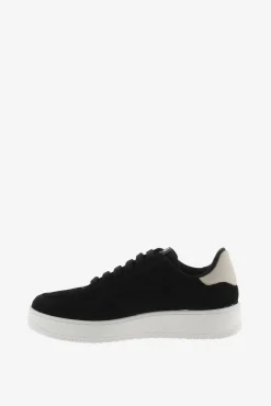 Victoria Zapatillas Retro Serraje Negro Online