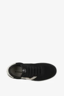 Victoria Zapatillas Retro Serraje Negro Online