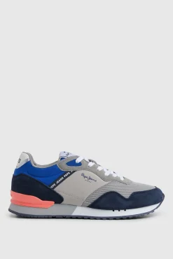 Pepe Jeans Zapatillas Running. Gris Medio New