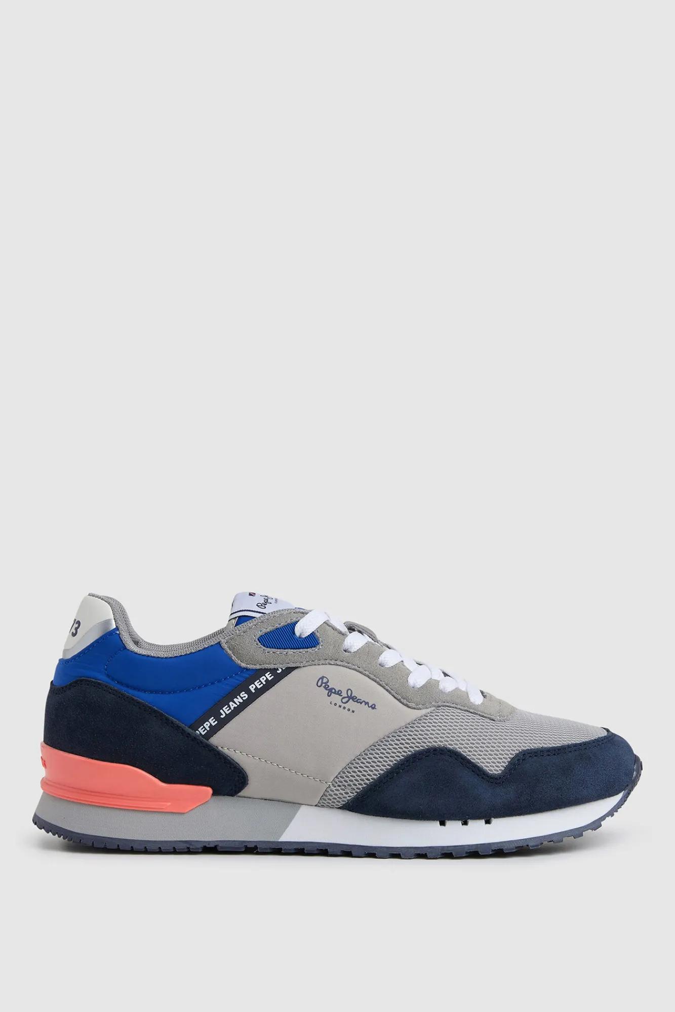 Pepe Jeans Zapatillas Running. Gris Medio New
