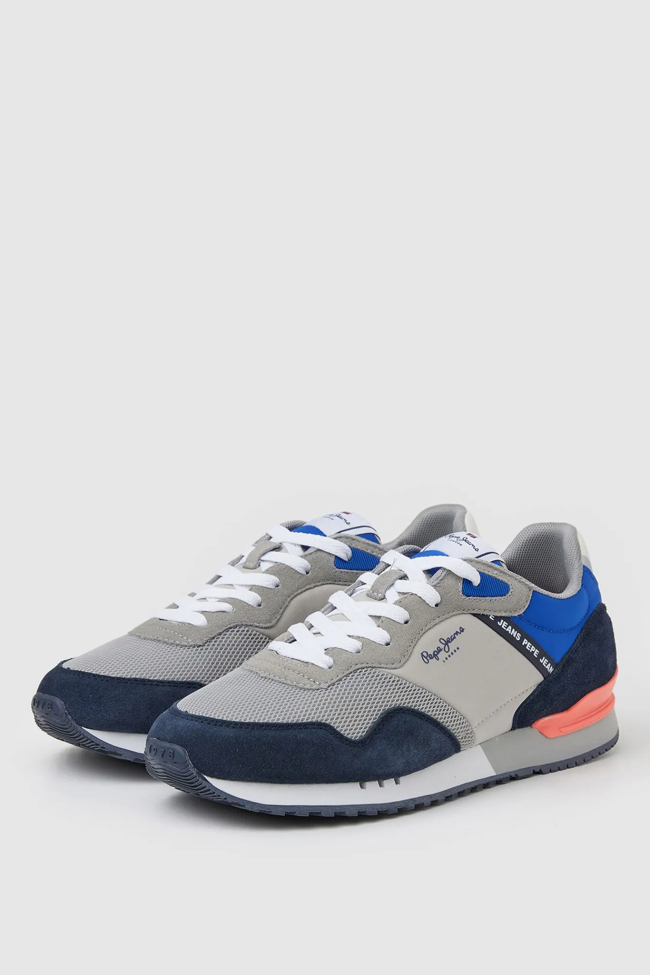 Pepe Jeans Zapatillas Running. Gris Medio New