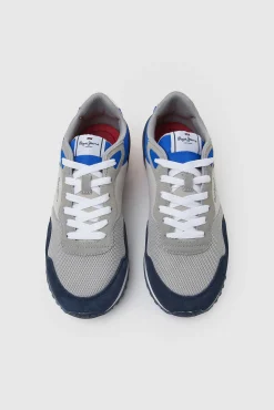 Pepe Jeans Zapatillas Running. Gris Medio New