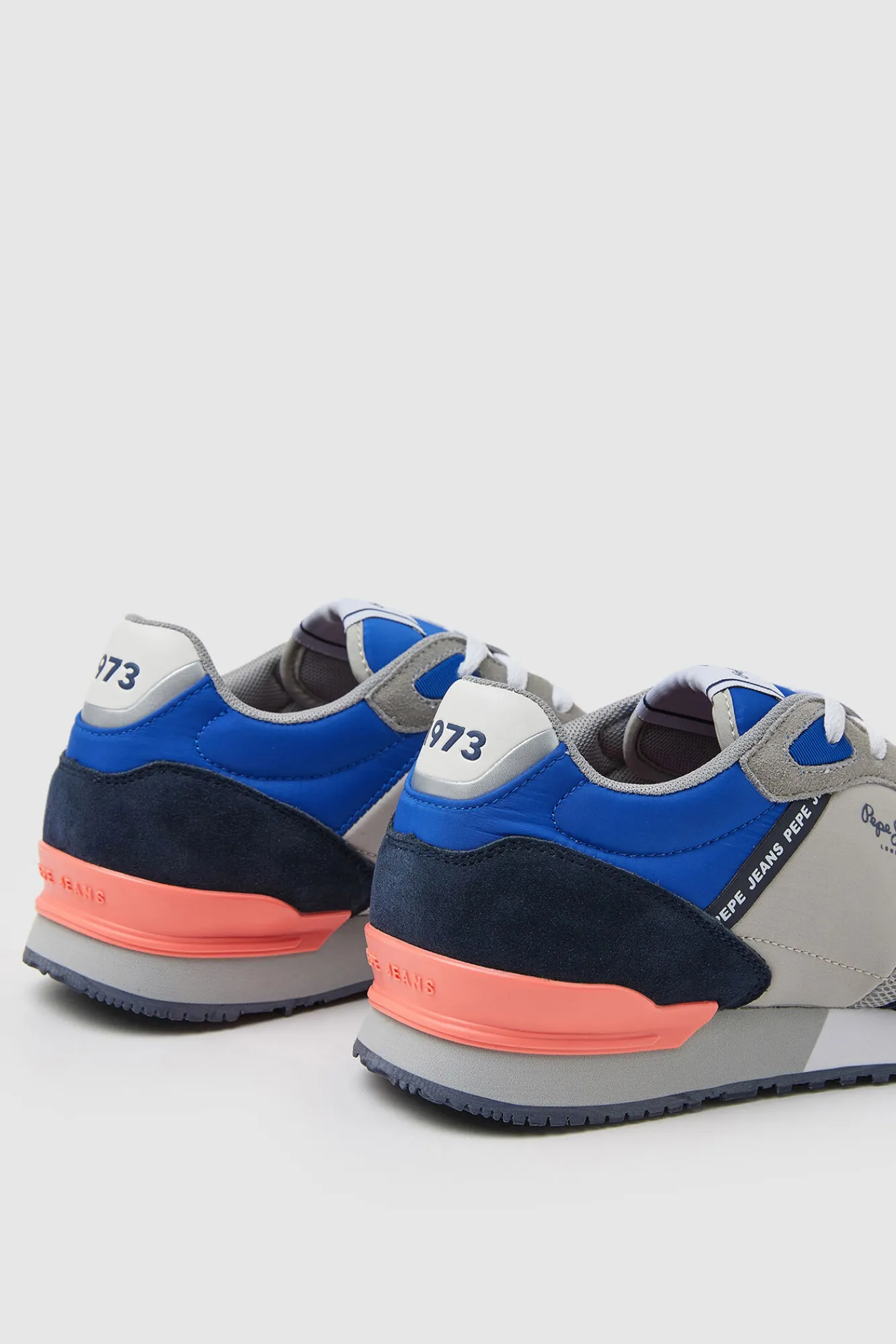 Pepe Jeans Zapatillas Running. Gris Medio New