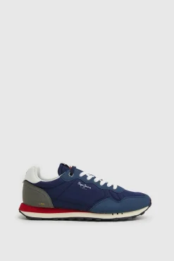 Pepe Jeans Zapatillas Running Retro. Navy Discount