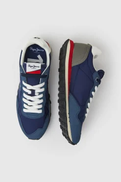 Pepe Jeans Zapatillas Running Retro. Navy Discount