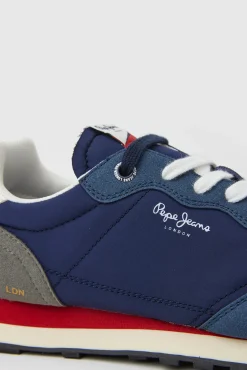 Pepe Jeans Zapatillas Running Retro. Navy Discount