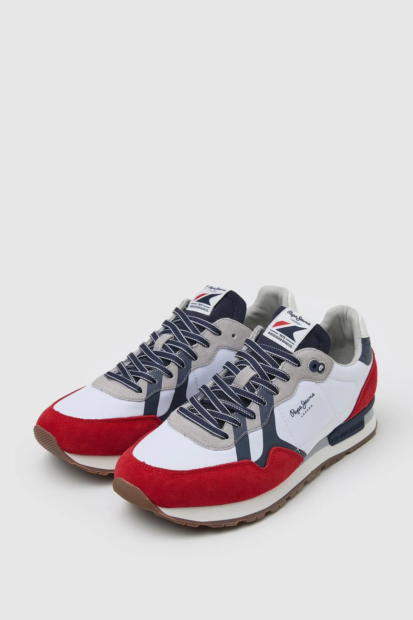 Pepe Jeans Zapatillas Running Retro. Rojo Best