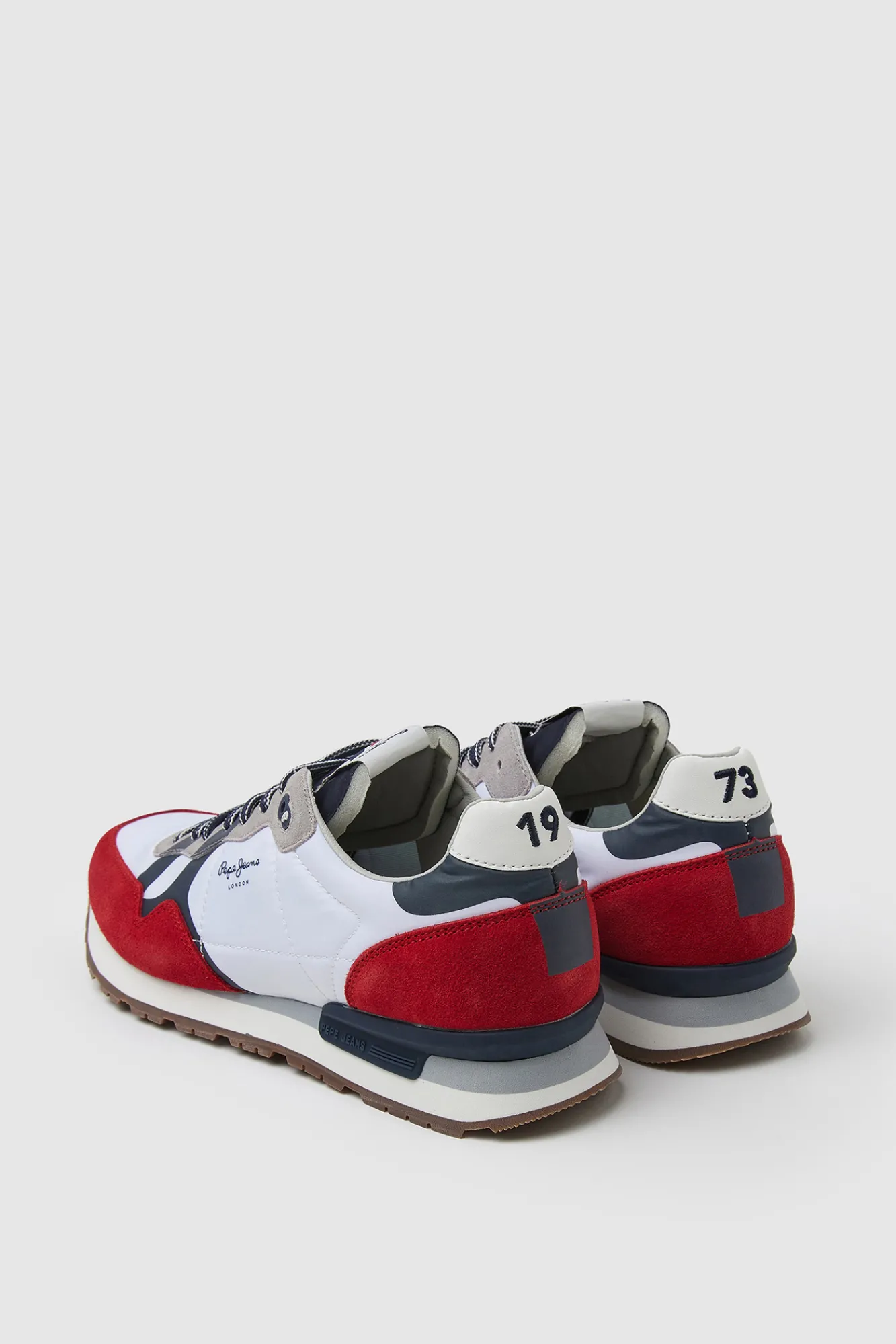 Pepe Jeans Zapatillas Running Retro. Rojo Best