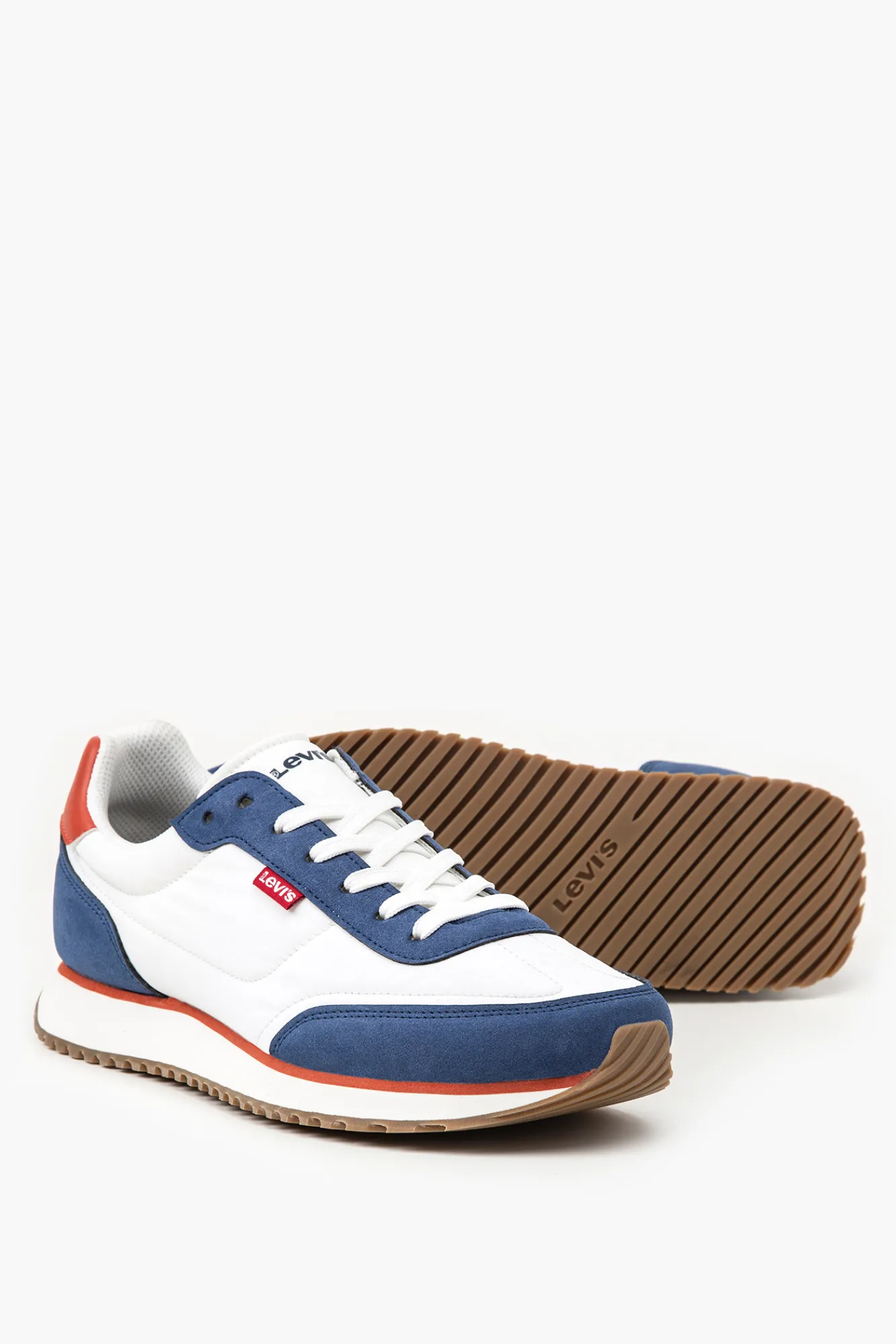 * Zapatillas Stag Runner Estampado Fondo Blanco Clearance