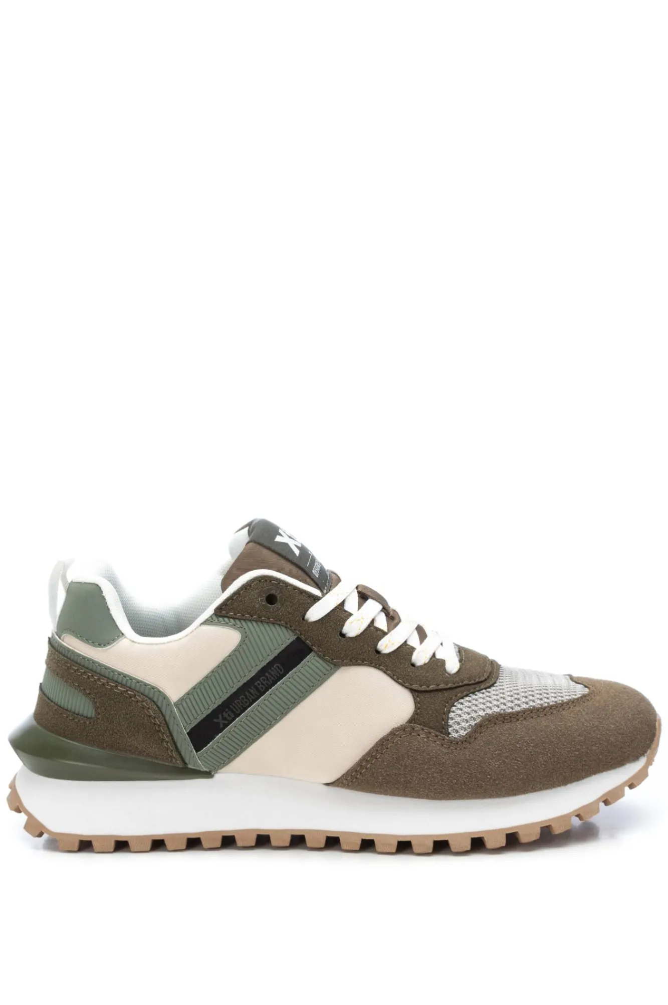 Xti Zapatillas Urban Brand Kaki Oscuro Hot