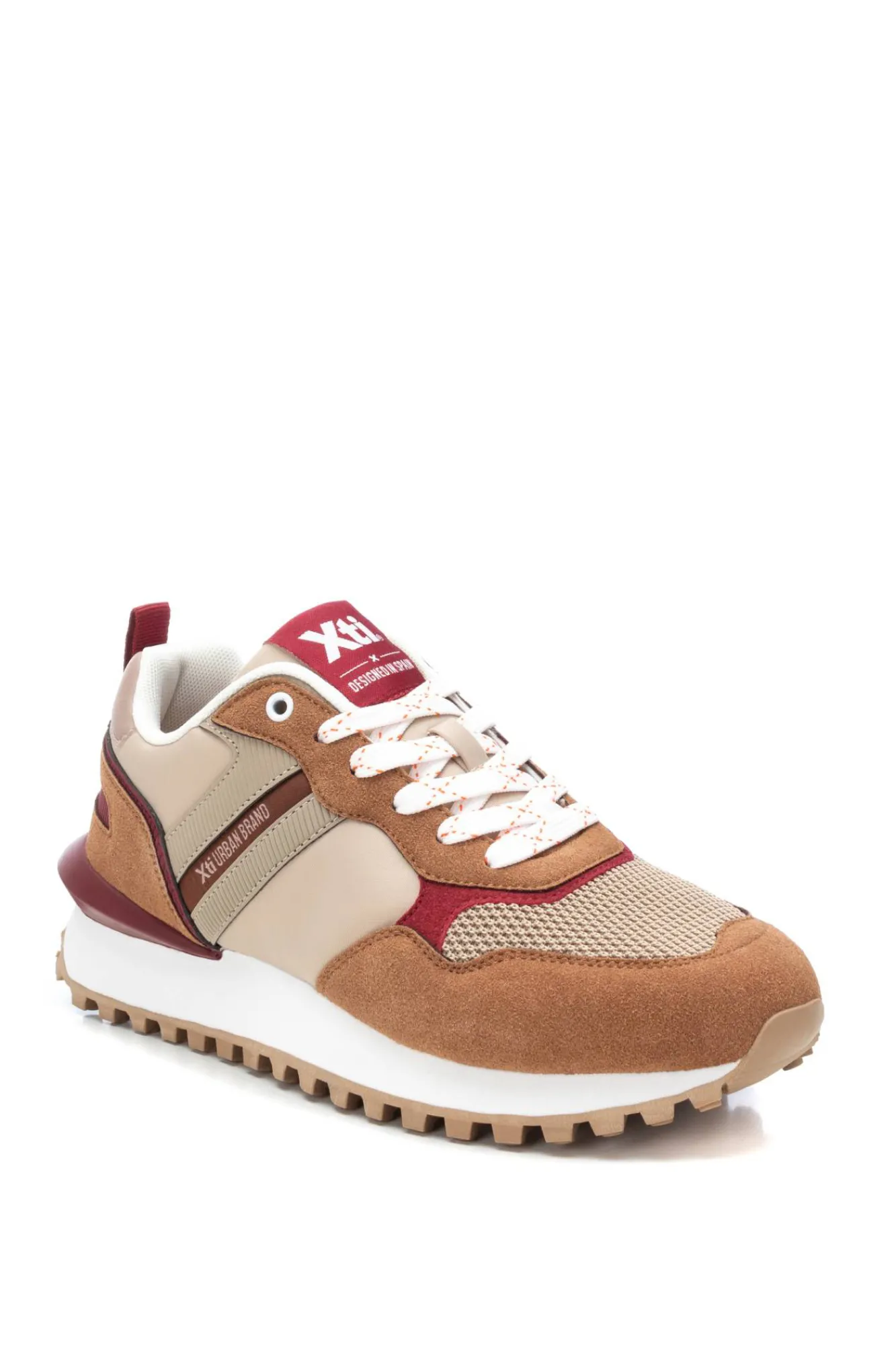 Xti Zapatillas Urban Brand Marron Medio Outlet