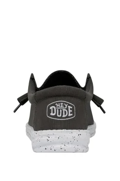 Dude Shoes Zapato Mocasin Wally Slub Gris Oscuro Online