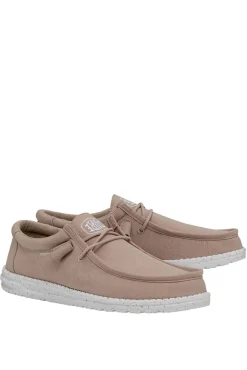 Dude Shoes Zapato Mocasin Wally Slub Beige Medio Online