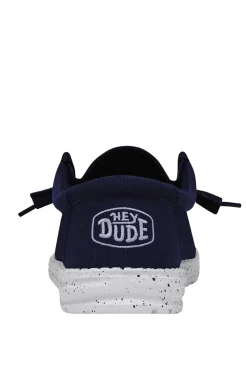 Dude Shoes Zapato Mocasin Wally Slub Navy Sale