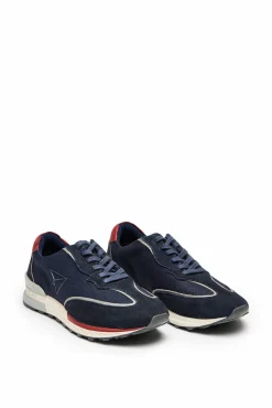 Ooto Zapato Sneaker Ligero Combinado Azul Best