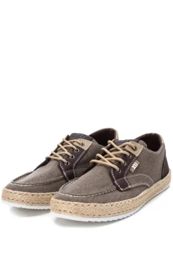 Xti Zapatos Cordones Suela Yute Tostado Discount