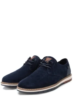 Xti Zapatos Serraje Navy Discount